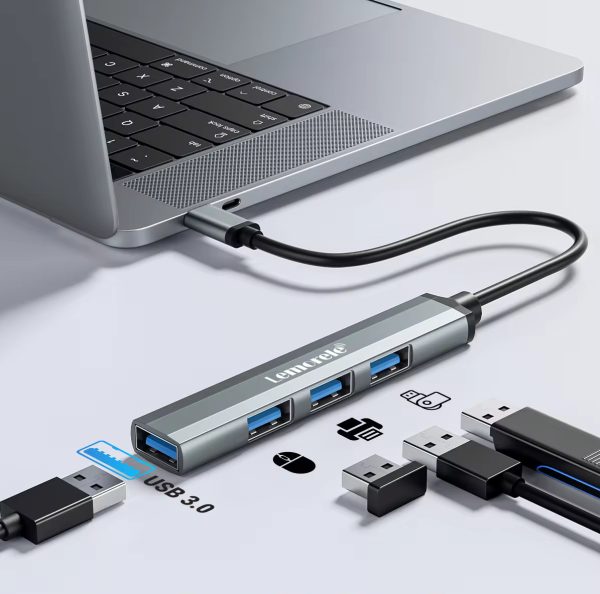 Lemorele Hub USB 4 en 1