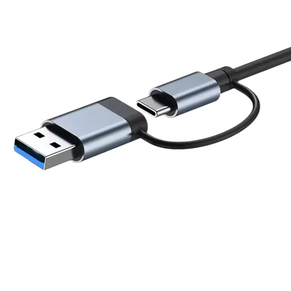 Hub adaptador USB 3.0, 8 puertos en 1